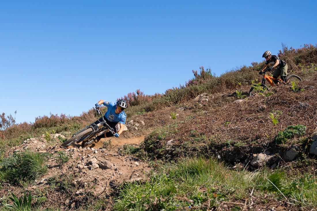 Rocky mountain trail on the Mountain Challenge route